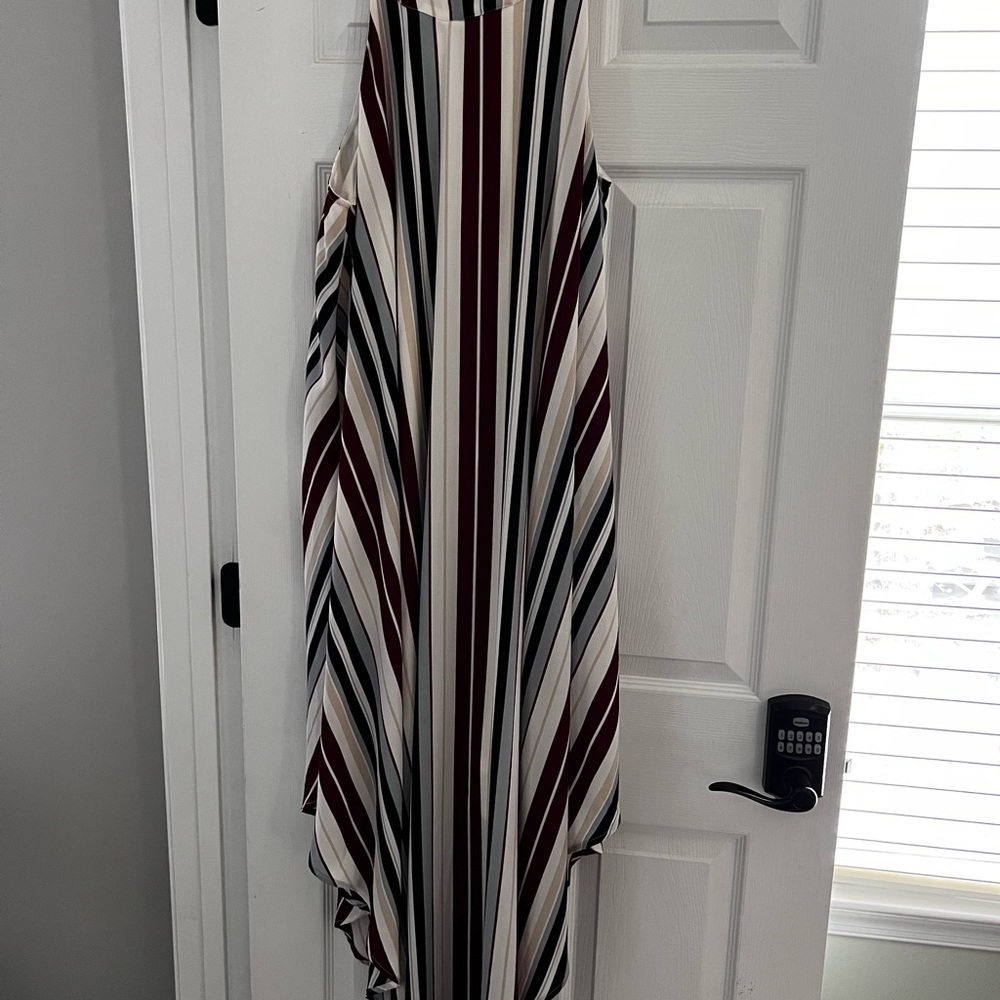 Striped Sleeveless Dress